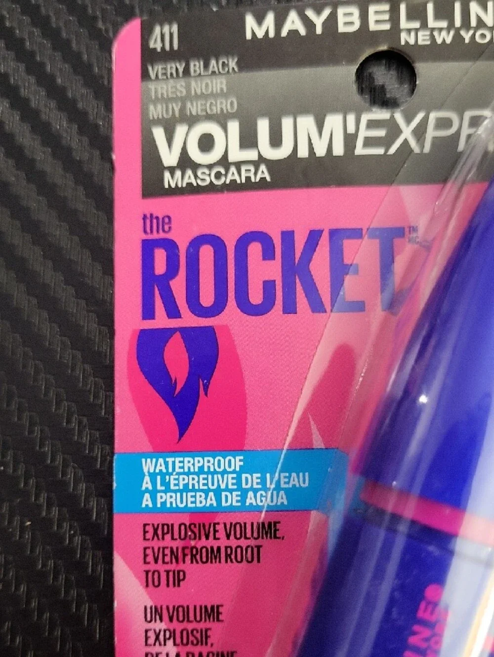 NEW Maybelline The Rocket Volum' Express Mascara - Very Black